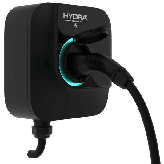 HYDRA CUBUS - 7.4KW, TYPE 2 UNTETHERED - socket side view