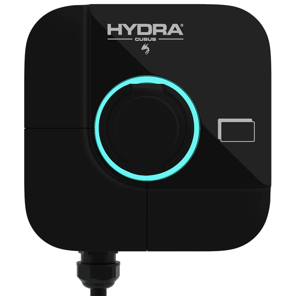 HYDRA CUBUS - 7.4KW, TYPE 2 UNTETHERED socket close up