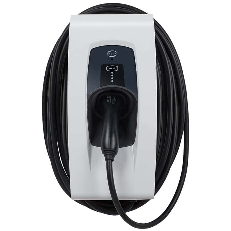 INDRA SMART PRO CHARGER - 7.4KW, TYPE 2, TETHERED, 6M